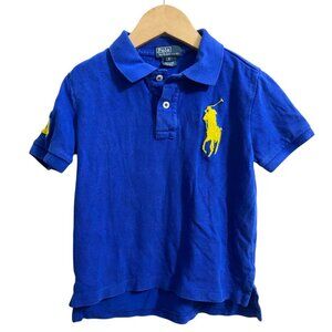 Polo Ralph Lauren Boys Size 6 Small Big Pony Polo Blue